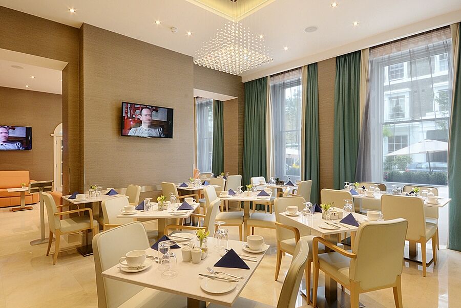 Park Grand London Lancaster Gate Hotell Exteriör bild The restaurant